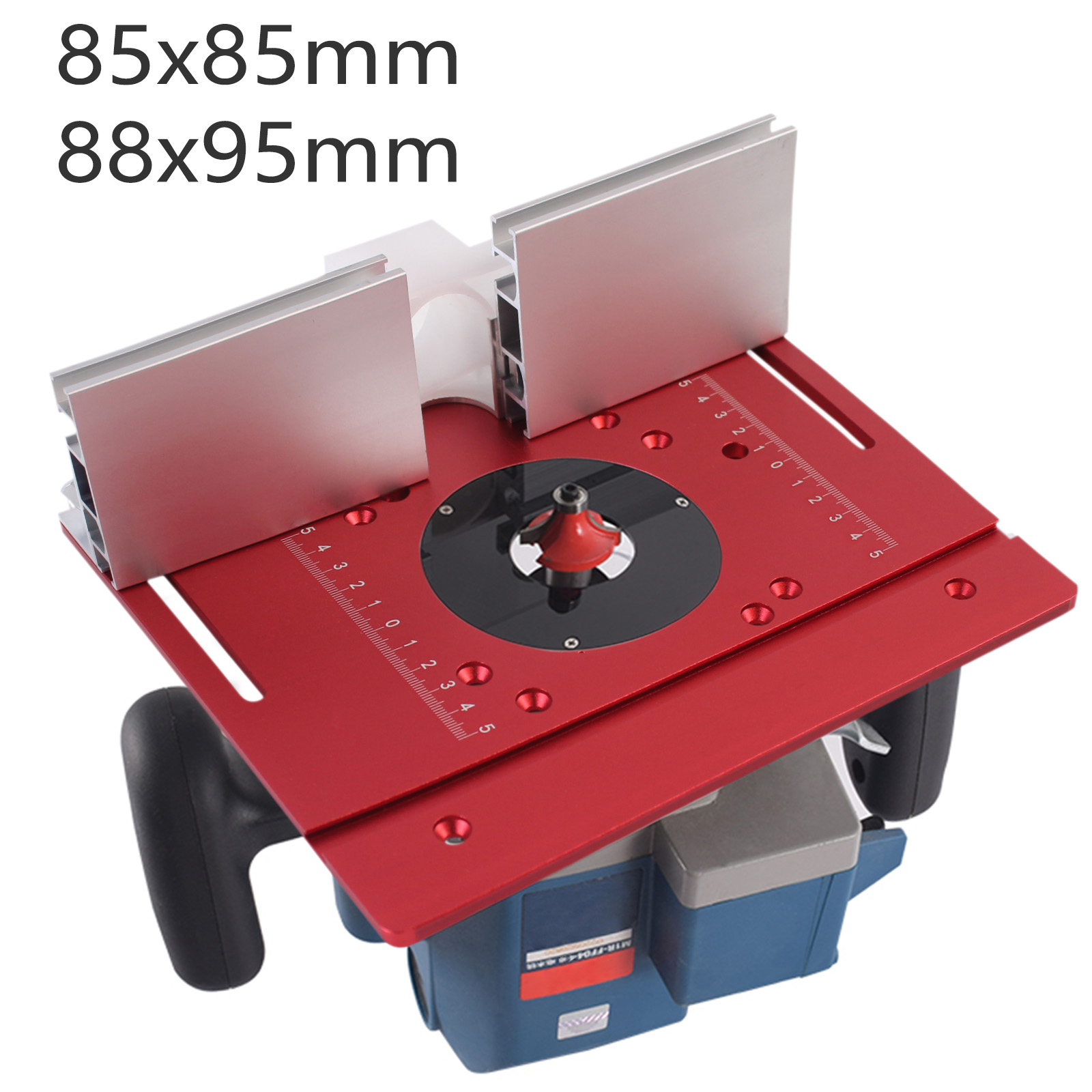 Router Table Insert - Duży stół routera płyta wkładana 85x85mm