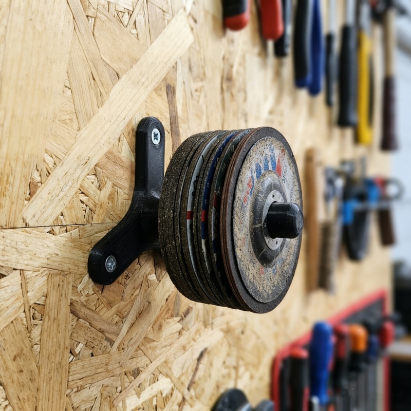 Workshop Tools Wall - 1 szt. Uchwyt ścienny na szlifierkę