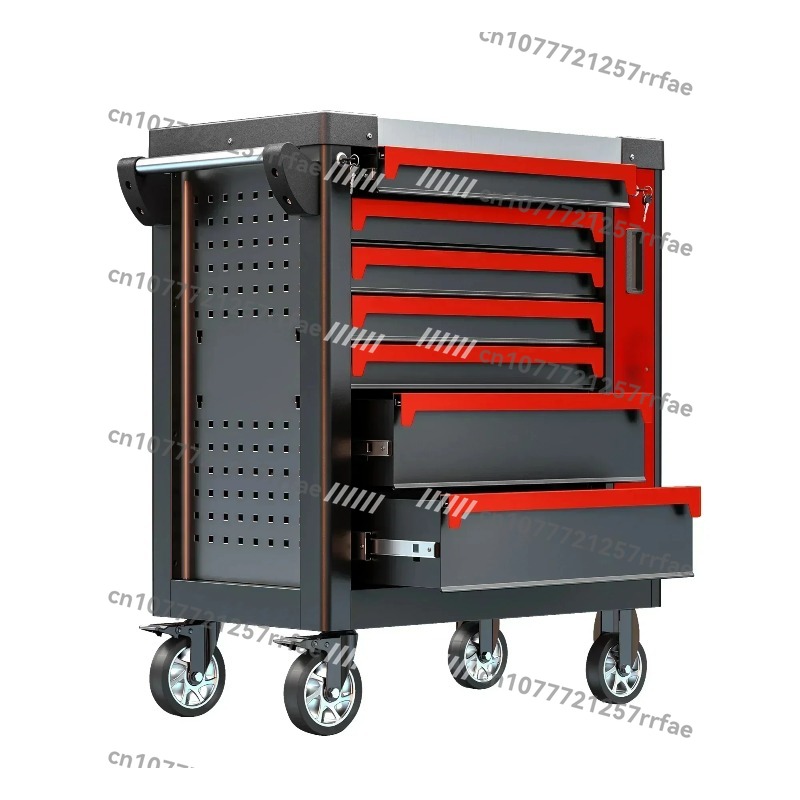 Tools Trolley For Workshop - Szafka warsztatowa z 7 szufladami, zestaw