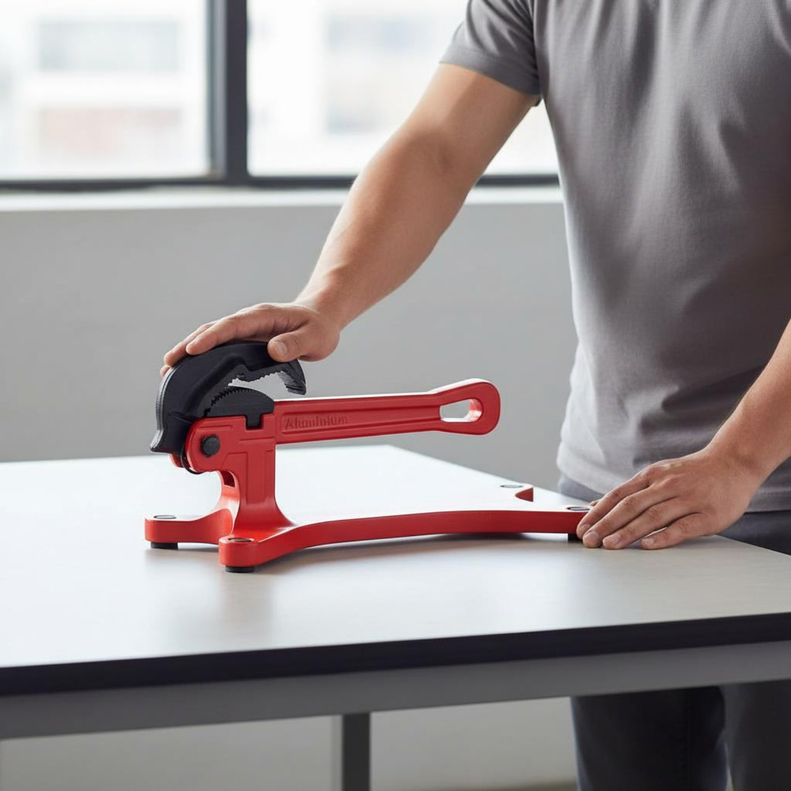 Tools Work - Samozaciskowy klucz do rur, przenośny, samoregulujący
