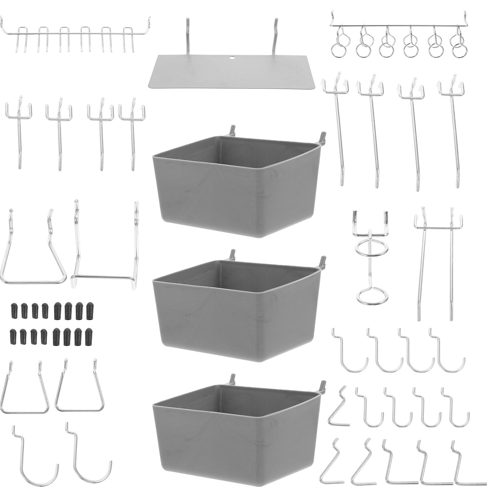 Workshop Tools Kit - Zestaw 140 szt. metalowych haczyków do