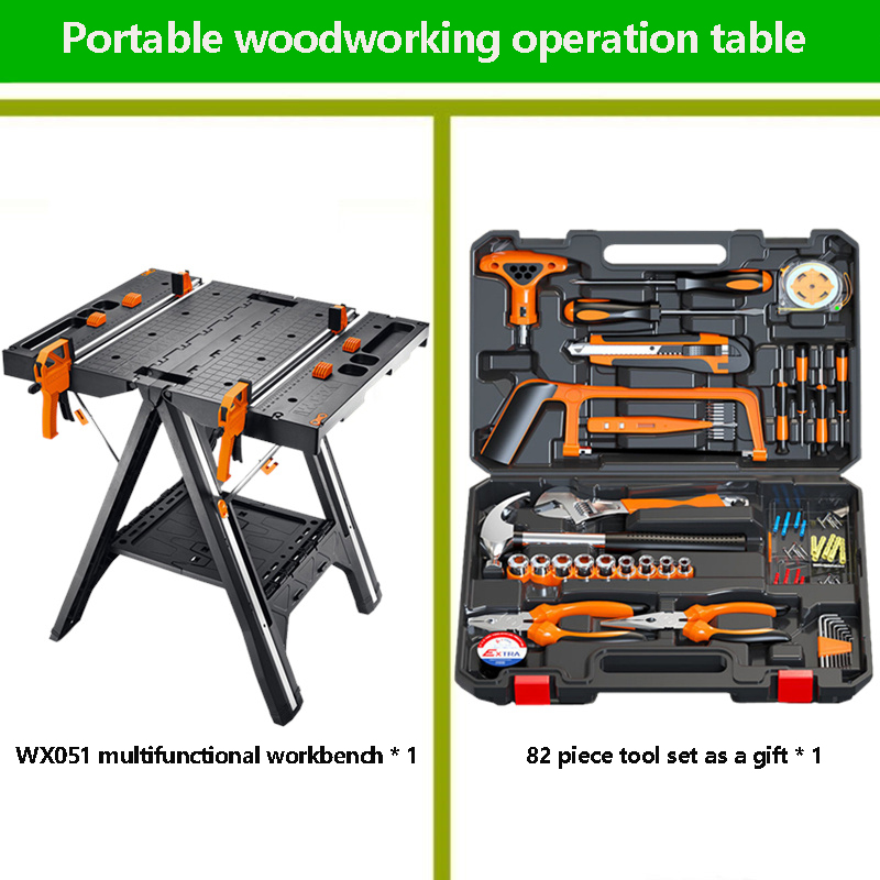 Workbench Portable Fold - WX051 Mobilna Przenośna Piła Stołowa do