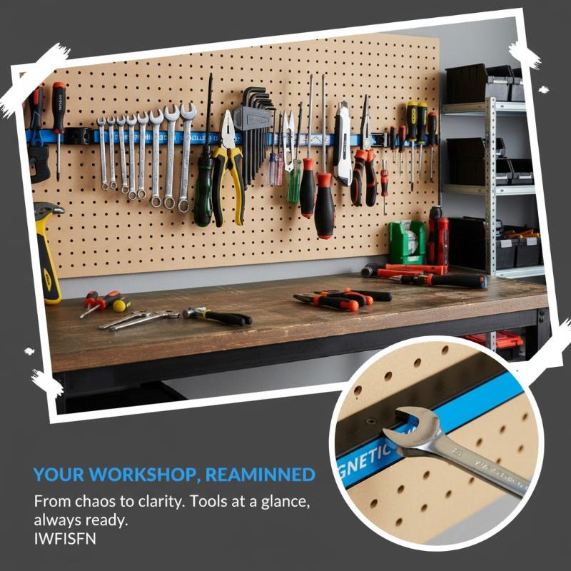 Workshop Tools Knife - Magnetyczny uchwyt na noże 8/12/18/24 cale,