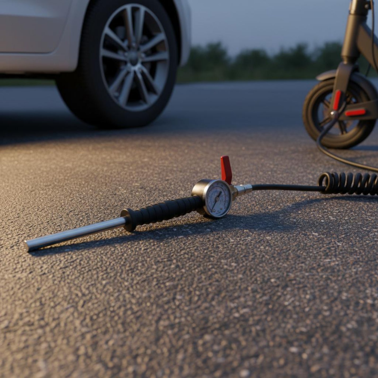 Szybki wąż do pompowania opon, – Tools Work recenzja i cena
