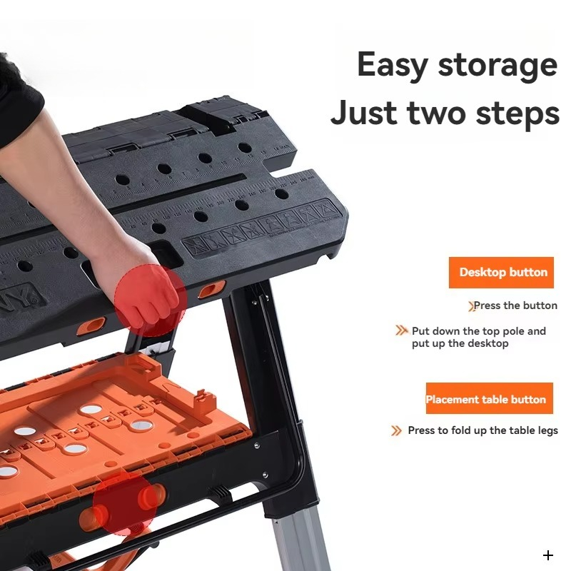 Przenośny składany stół robocz – Workbench Portable Fold recenzja i cena
