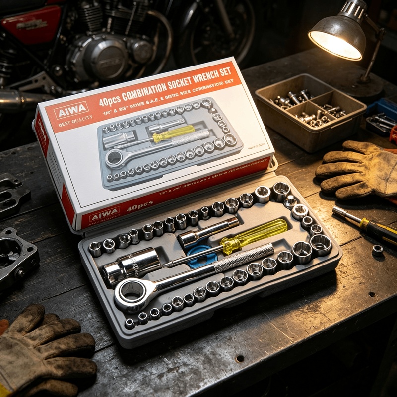 Zestaw kluczy nasadowych do de – Workshop Tools Kit recenzja i cena