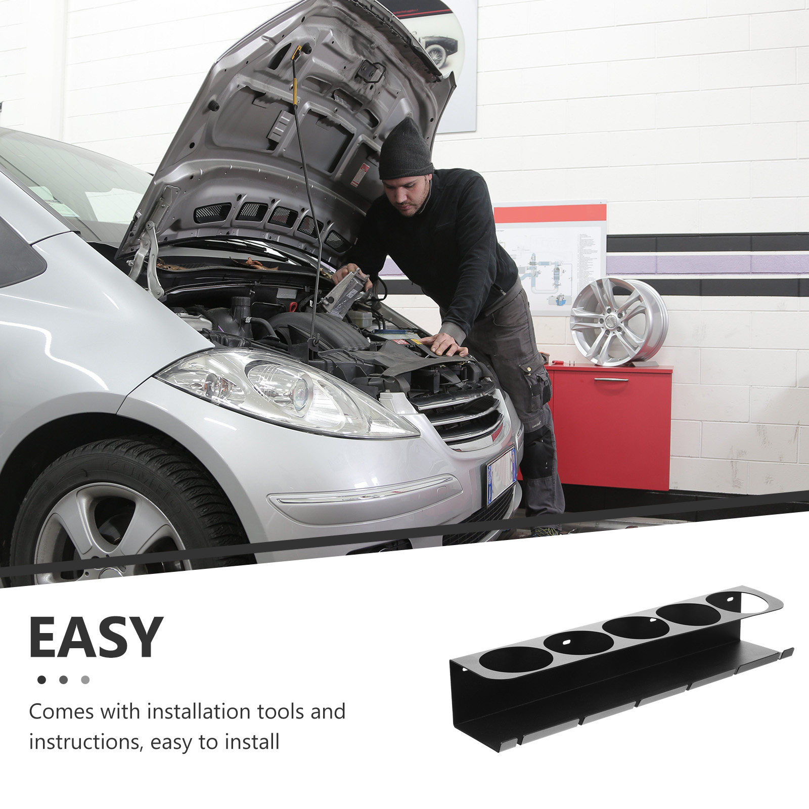 1 zestaw wytrzymałego metalowe – Workshop Tools Wall recenzja i cena