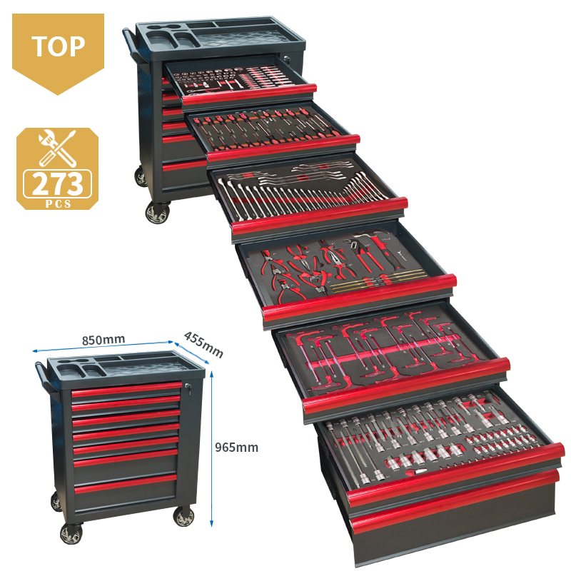 Wózek narzędziowy z 7 szuflada – Tools Trolley For Workshop recenzja i cena