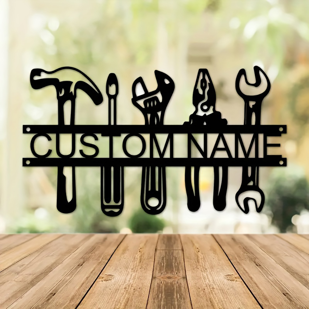 Personalizowany Znak Ścienny w – Workshop Tools Name recenzja i cena
