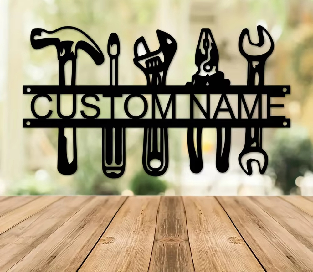 Personalizowany Znak Ścienny w – Workshop Tools Name recenzja i cena