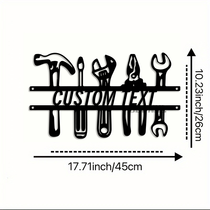 DIY Metalowa Dekoracja Ścienna – Workshop Tools Name recenzja i cena