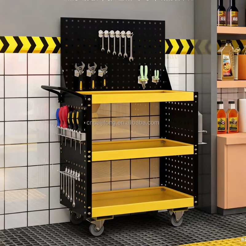 Wózek warsztatowy na kółkach 2 – Tools Trolley For Workshop recenzja i cena