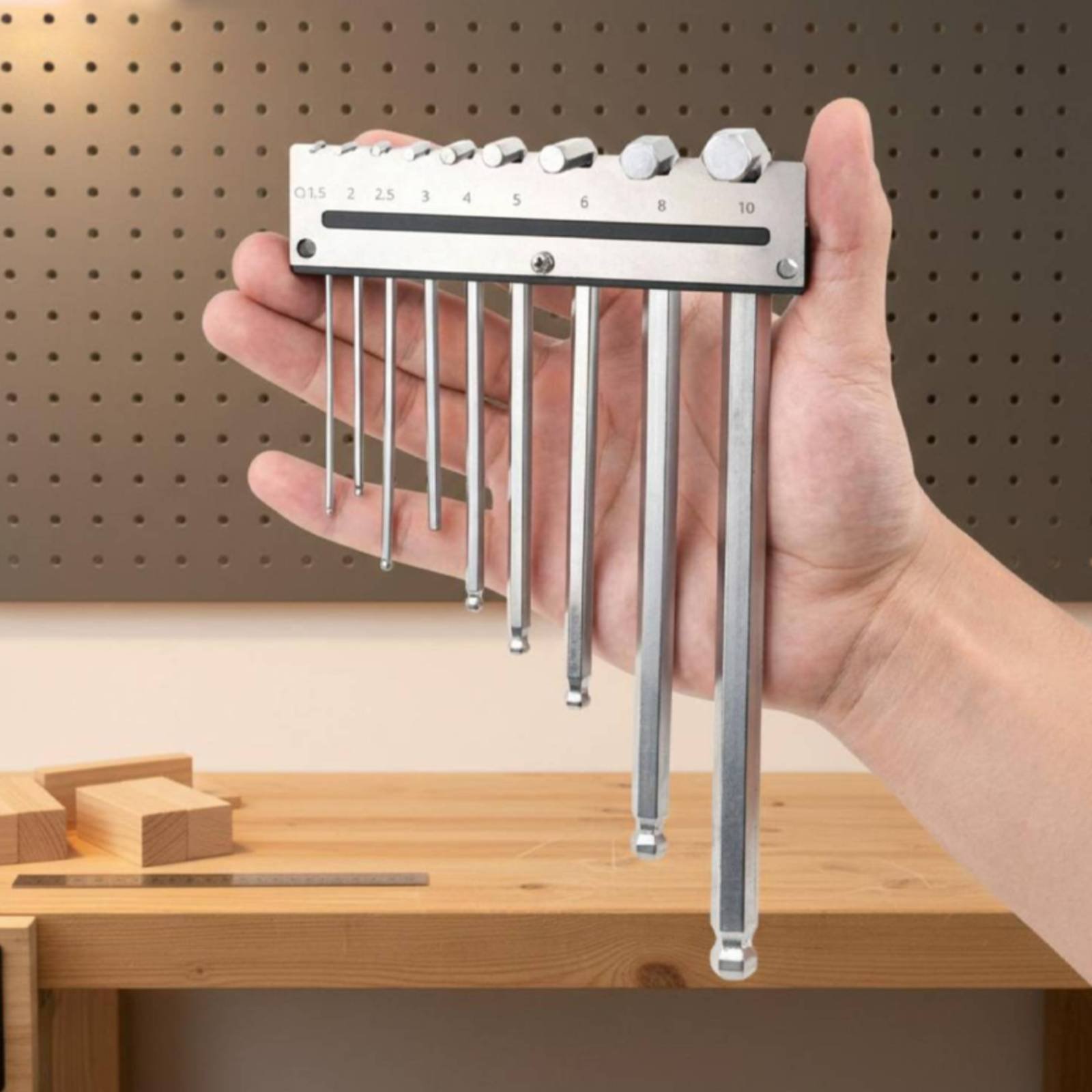 Uchwyt na klucze imbusowe do m – Workshop Tools Wall recenzja i cena