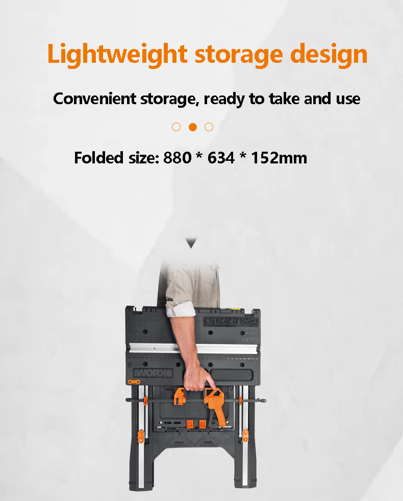 WX051 Mobilna Przenośna Piła S – Workbench Portable Fold recenzja i cena