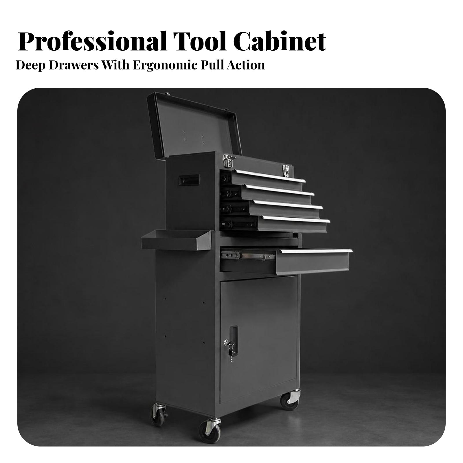Wózek narzędziowy na kółkach z – Tools Trolley For Workshop recenzja i cena