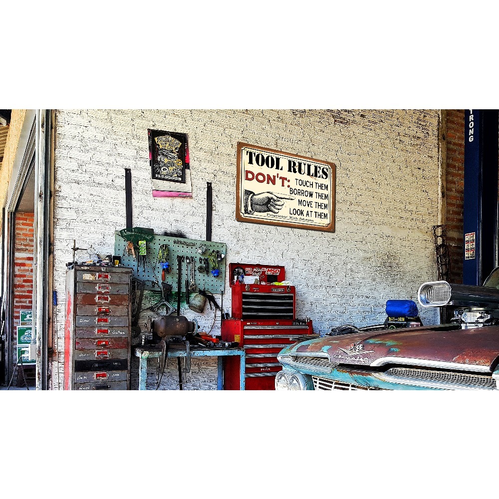 1 szt. Personalizowana metalow – Workshop Tools Name recenzja i cena