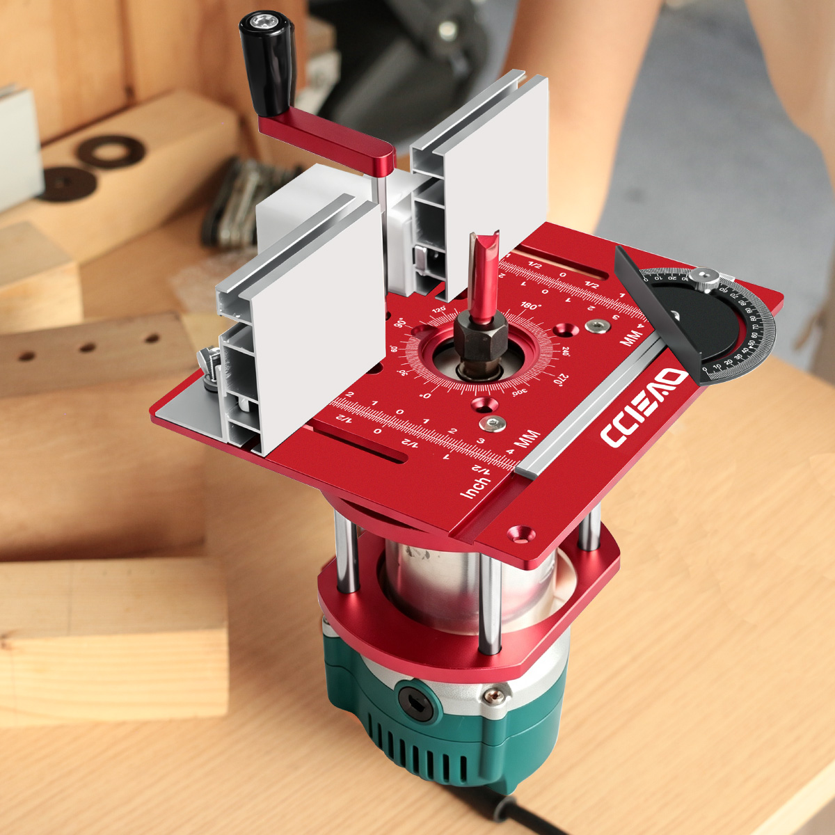 Zestaw aluminiowych płyt monta – Router Table Insert recenzja i cena