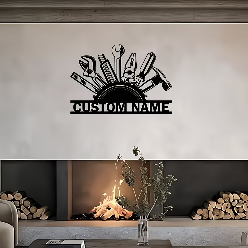 Metalowa dekoracja ścienna z m – Workshop Tools Name recenzja i cena